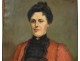 HST painting portrait young woman elegant Belle Epoque Robiquet nineteenth