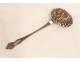 Spoon sprinkle silver flower shell Minerva Napoleon III 19th