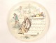 6 porcelain plates creil Montereau music Rossini opera Faust Auber nineteenth