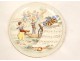 6 porcelain plates creil Montereau music Rossini opera Faust Auber nineteenth