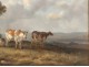 HST table landscape grazing herd cows Shepherd School French eighteenth