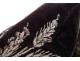 Breton old velvet shawl embroidered flowers woman nineteenth century Britain