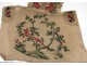 Tapestry dots lining Louis XV chair XXth Chinese birds