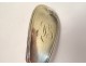 Covered spoon fork sterling silver monogram 159gr Rooster Paris XIX