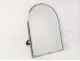 Length mirror silver metal ice bizautée punches mirror nineteenth century