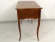 Dressing rustic Louis XV writing desk cherry desk ice eighteenth mirror