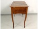 Dressing rustic Louis XV writing desk cherry desk ice eighteenth mirror