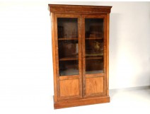 Showcase library plinth mahogany Louis Philippe Restaurant XIX