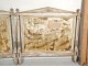 Executive bed lacquered wood carved shell flower bed antique eighteenth century