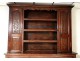 Buffet two-body bressan solid oak wood dresser flowers