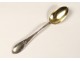 10 teaspoons sterling silver foliage Minerva silver Napoleon III nineteenth