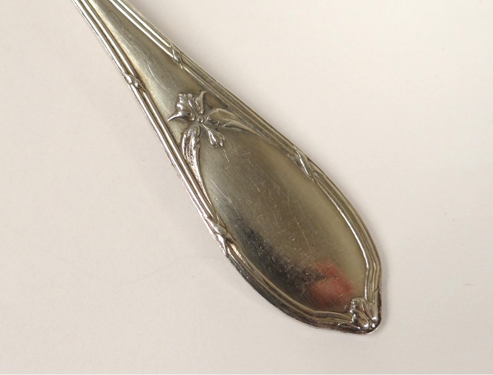 Cuillère à café en inox noir et argent - barisa | Fabrique de Styles