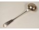 Minerva monogram sterling silver ladle ladle Napoleon III nineteenth century