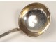 Minerva monogram sterling silver ladle ladle Napoleon III nineteenth century