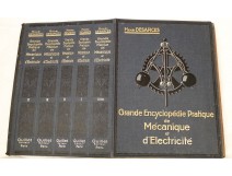 Practical Encyclopedia mechanical power H.Desarces Paris 1913 book twentieth