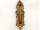 Thermometer gilded bronze cherubs putti flowers mascaron Napoleon III nineteenth