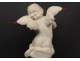 Beautiful alabaster sculpture angel butterfly putti G.Gambogi Art Nouveau nineteenth