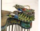 Cage crickets cloisonné enamels ancient Chinese dragons french enamel nineteenth