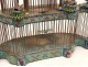 Cage crickets cloisonné enamels ancient Chinese dragons french enamel nineteenth
