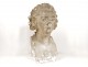 Plaster bust sculpture Enlightenment philosopher Montesquieu writer nineteenth century