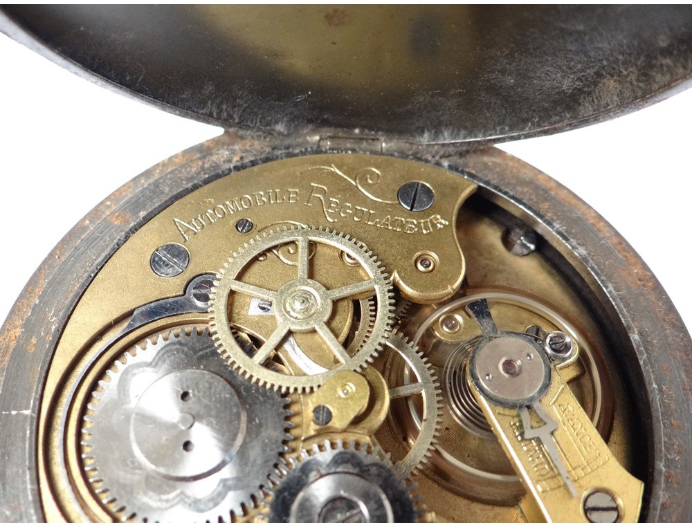 Montre Gousset Régulateur - Seconde Décalée, Anti-Magnétique - 69mm - Occasion - Sans Marque