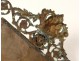 Mirror Louix XIV gilt bronze satyr ice bizautée wildlife Napoleon III nineteenth