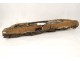 Chinese polychrome wood paneling decoration element 18th horse characters