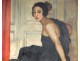 HST table portrait woman dancer Bolshoi Moscow Russian School painting 19th