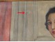 HST table portrait woman dancer Bolshoi Moscow Russian School painting 19th