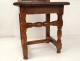 Lorraine chair antique oak french flesh seventeenth century