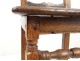 Lorraine chair antique oak french flesh seventeenth century