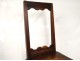 Lorraine chair antique oak french flesh seventeenth century