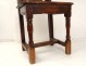 Lorraine chair antique oak french flesh seventeenth century