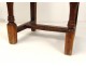 Lorraine chair antique oak french flesh seventeenth century