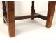 Lorraine chair antique oak french flesh seventeenth century