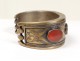 Lot 2 Moroccan jewelry brooches silver metal bracelet Morocco Maghreb twentieth