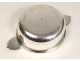 Bowl with metal earrings antique silver bowl palms french twentieth century