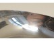 Bowl with metal earrings antique silver bowl palms french twentieth century