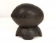 Box coconut arms Central America Costa Rica peacock crest nineteenth