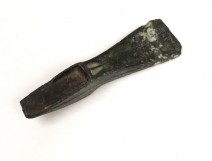 Rare prehistoric ax Breton Neolithic bronze antique french axis