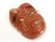 Noh theater mask polychrome demon Gigaku O-Edo Japan beshimi mask nineteenth