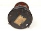 Humidor music amboine wood magnifying glass golden brass Napoleon III nineteenth