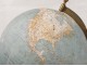 Globe world map Larochette Bonnefont Paris blackened wood XIXth