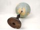 Globe world map Larochette Bonnefont Paris blackened wood XIXth