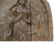 Wood carved panel Alsace town wife Angelus bell Schalbach 15th-16th