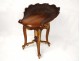 Stool seat cave carved rococo gilt shell stool nineteenth