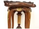 Stool seat cave carved rococo gilt shell stool nineteenth