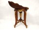 Stool seat cave carved rococo gilt shell stool nineteenth