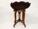 Stool seat cave carved rococo gilt shell stool nineteenth