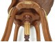 Stool seat cave carved rococo gilt shell stool nineteenth